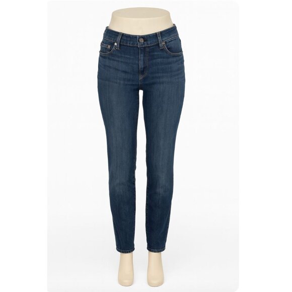 Levi’s Mid-Rise Skinny Jeans Blue Denim - Size 28 - Picture 1 of 9